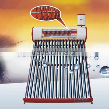 copper coil instant solar water heater