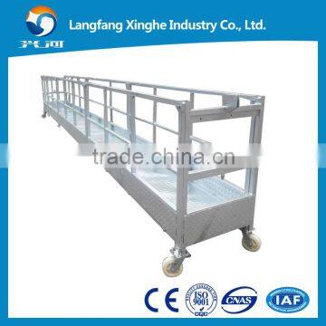 Steel suspended platform / temporary gondola / hoist machine factory in China