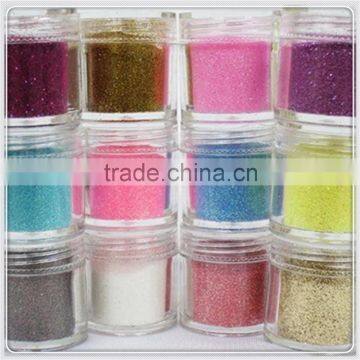 Neon glitter powder