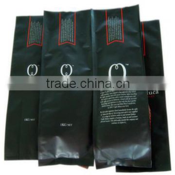 stand up harmonious colors coffee bag with valve factory