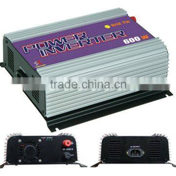 600 Watts Solar grid tie inverter,on grid inverter,Model SUN-600G