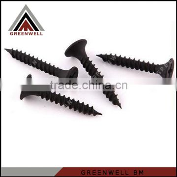 China hardware fasteners black anti corrosion drywall screw