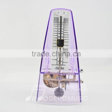 transparent purple Pyramid Musical Metronome with high accuracy for piano