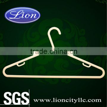 LEC-P5007 yellow plastic clothes hangers