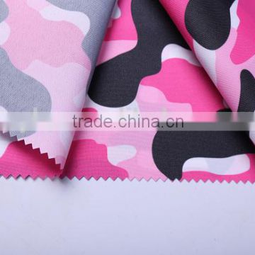 waterproof 100% polyester fabric textile polyester with PU coating