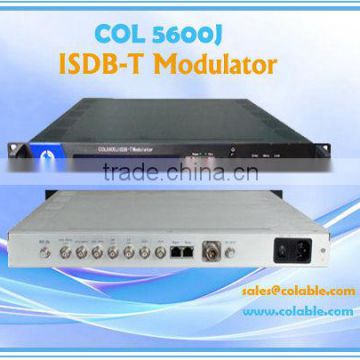 Terrestrial digital television NTSC/PAL RF ISDB-T Modulator to Japan, Brazil, Argentina and other S.A. country standard COL5600J