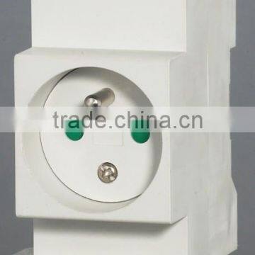 AUS16B Din Rail CE mark French Socket