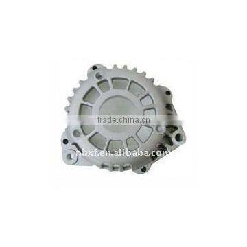 Aluminum alternator housing