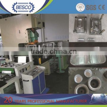 Rectangular/round/oval various sizes aluminum foil container production line