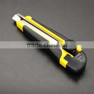 18mm SK5 Blade Rubber Covered Utility Knife with One pc Blade