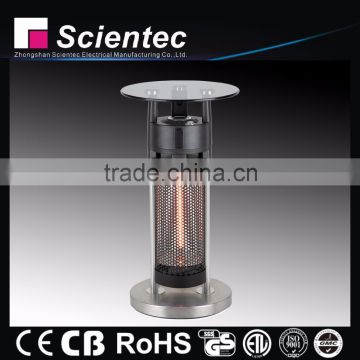 Carbon fiber electric heating table with 32cm table top CE/GS/EMC/RoHS approved Infrared Heater Outdoor