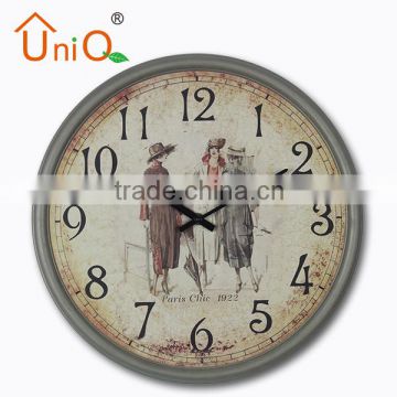 P1502 high quality plastic wall clock for sale
