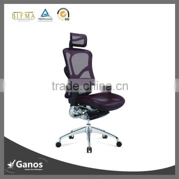 hot sale genuine leather computer chair from FOSHAN factory