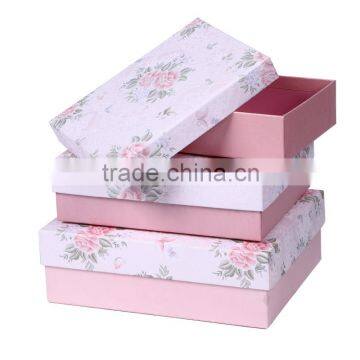 2015 popular packaging gift paper box three - pieces