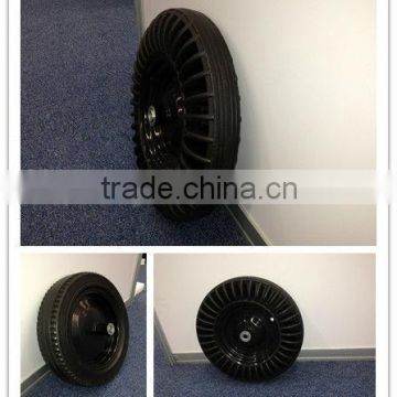Multiple-purpose and customerized hard rubber wheel 400-8