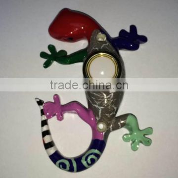 Resin doorbell push button swith;Gecko shaped of doorbell switch