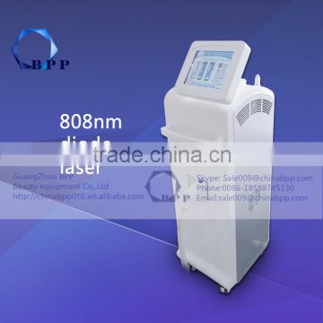 Multi-functional tria diode laser hair removal machine with 808nm diode laser