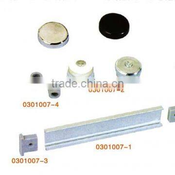 outer-hanging sliding door accessories for glass door