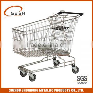 Cheap Asian portable unfolding shopping cart