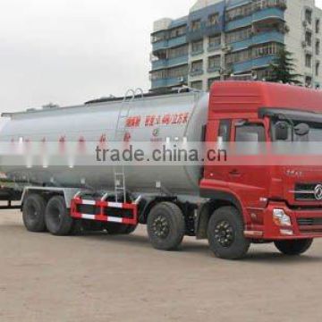 3 alxes 40000 liters milk transportation semi-trailer truck, stainless steel milk tanker truck