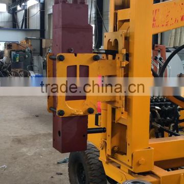Hot sale excavator mounted pile driver