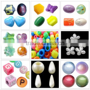 All kinds of Plastic Beads for Jewelry Making