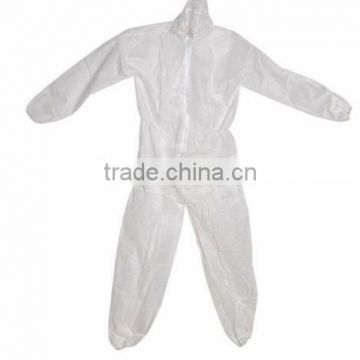 Disposabl water resistant coverall/PP PE coated coverall
