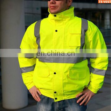 Wholesale police reflective jacket for winter