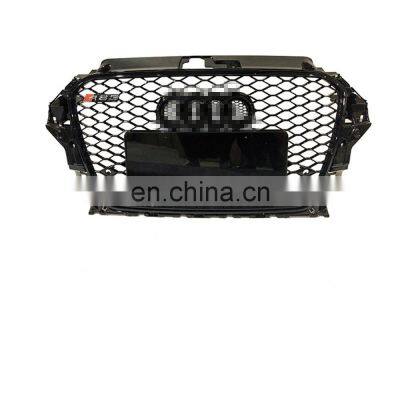 AUTO SPARE PARTS FOR A3 RS3 GRILLE BLACK 2013-2016