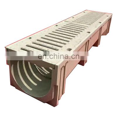 Composite resin FRP drainage ditch with customized size