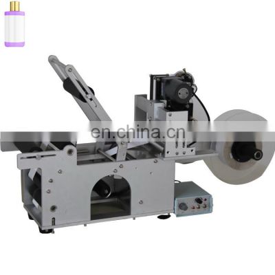 Semi Automatic square round bottles beer bottle labeling machine for auto label