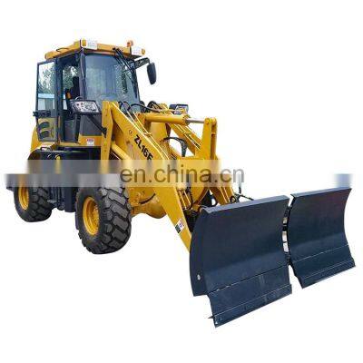 Construction  wheel loader ZL16F car carrier special with forks CE approved