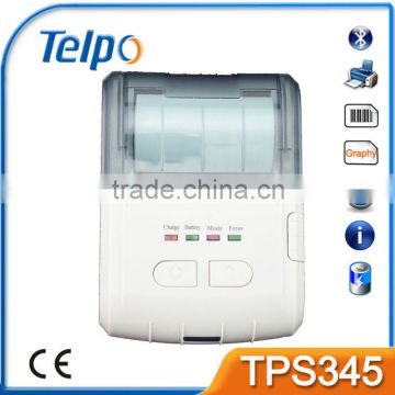Telpo TPS345 Battery powered mini thermal receipt portable printer support android and IOS tablet