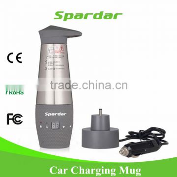 350ML Stainless Steel Car Charging Electric Heated Coffee Mug
