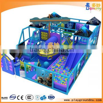 Free design CE & GS 2015 Most Attractive ocean theme indoor play zoo indoor play gym for kids