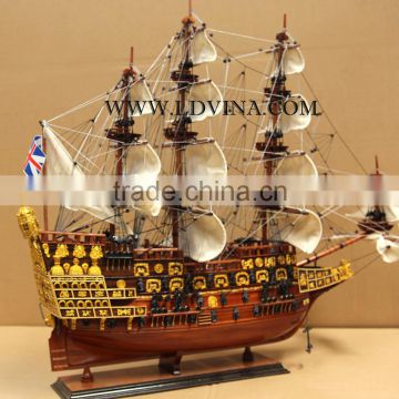 SOVEREIGN OF THE SEAS WOODEN SHIP MODEL