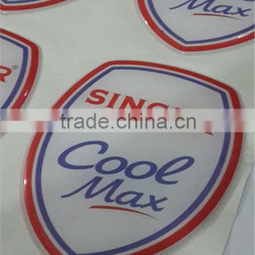 High quality dome epoxy crystal sticker