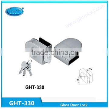High quality door locks convenient stainless steel glass door sliding glass door push lock GHT-330