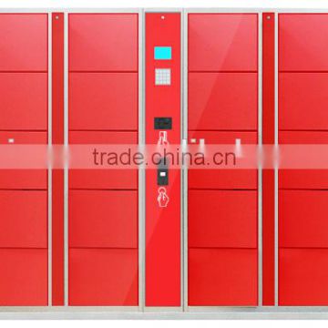 Staff indoor metal package electronic for commercial storage lockers