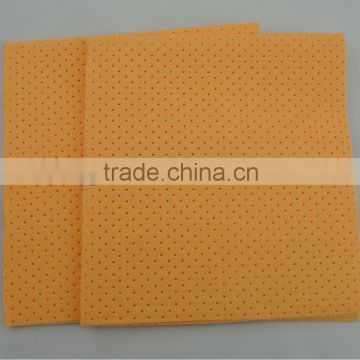 Nonwoven PU coated synthetic chamois car wash cloth