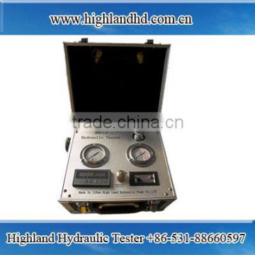 Highland MYHT-1-4 concrete pump flow rate servicing machine