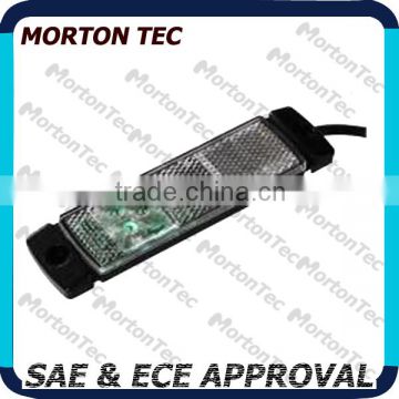 plastic for lighting LED Marker Lamp with Reflector Certification:SAE & ECE Approval