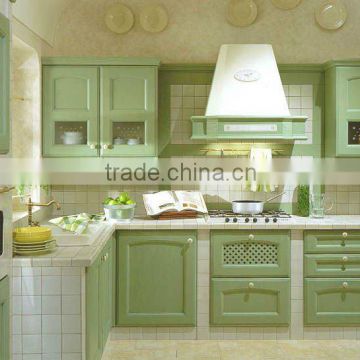solid wood kitchen cabinet modern design country style