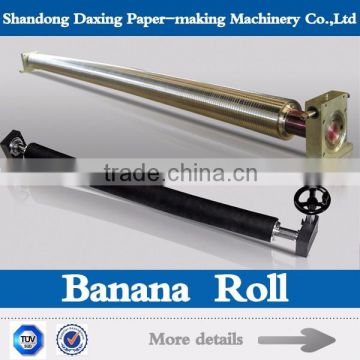expander banana roll for paper machine/rewinder machine