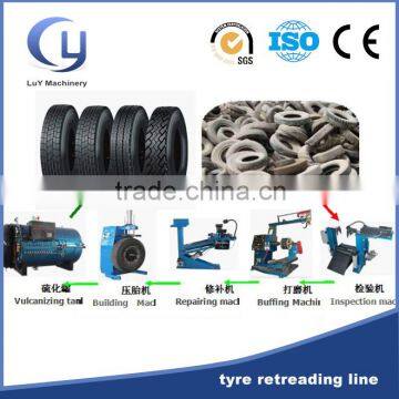 New full automatic trade assurance vulcanizing machines tyre retread