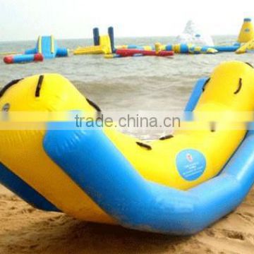 Qihong funny juegos inflables inflatable water kids toys the boat pvc for sale