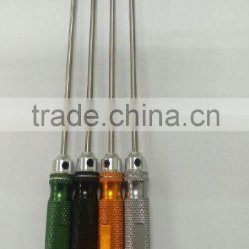 CNC high precision TURNING&MILLING&DESIGN colorful long hand tool MADE IN TAIWAN
