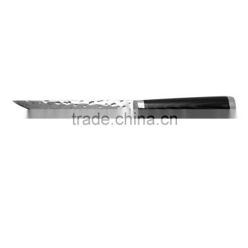 Hammer pattern 6 inch Damascus steel Boning knife with LFGB Certificate