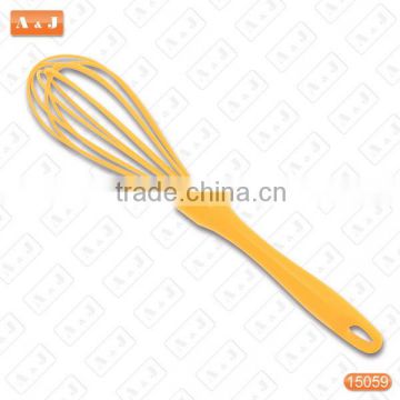 Silicone Egg Beater Whisk 10"