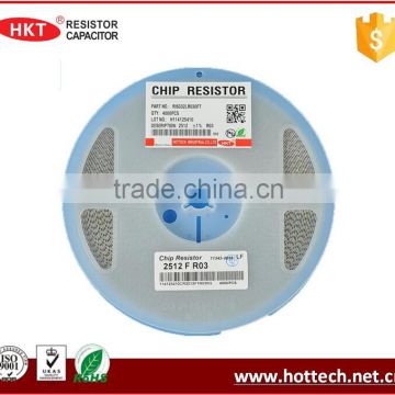 Hottech resistor 2512 R03 1%